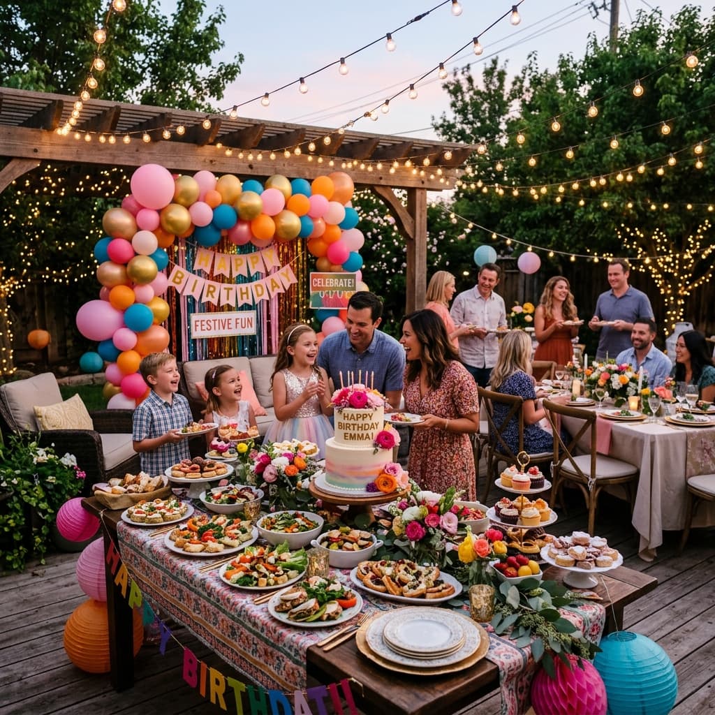 Vibrant Birthday Celebration