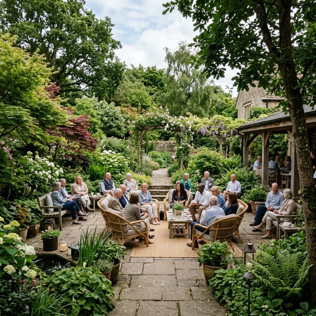 Serene Outdoor Garden